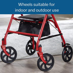 McKesson 4 Wheel Folding Rollator