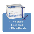 McKesson Disposable Razors, Twin Blade