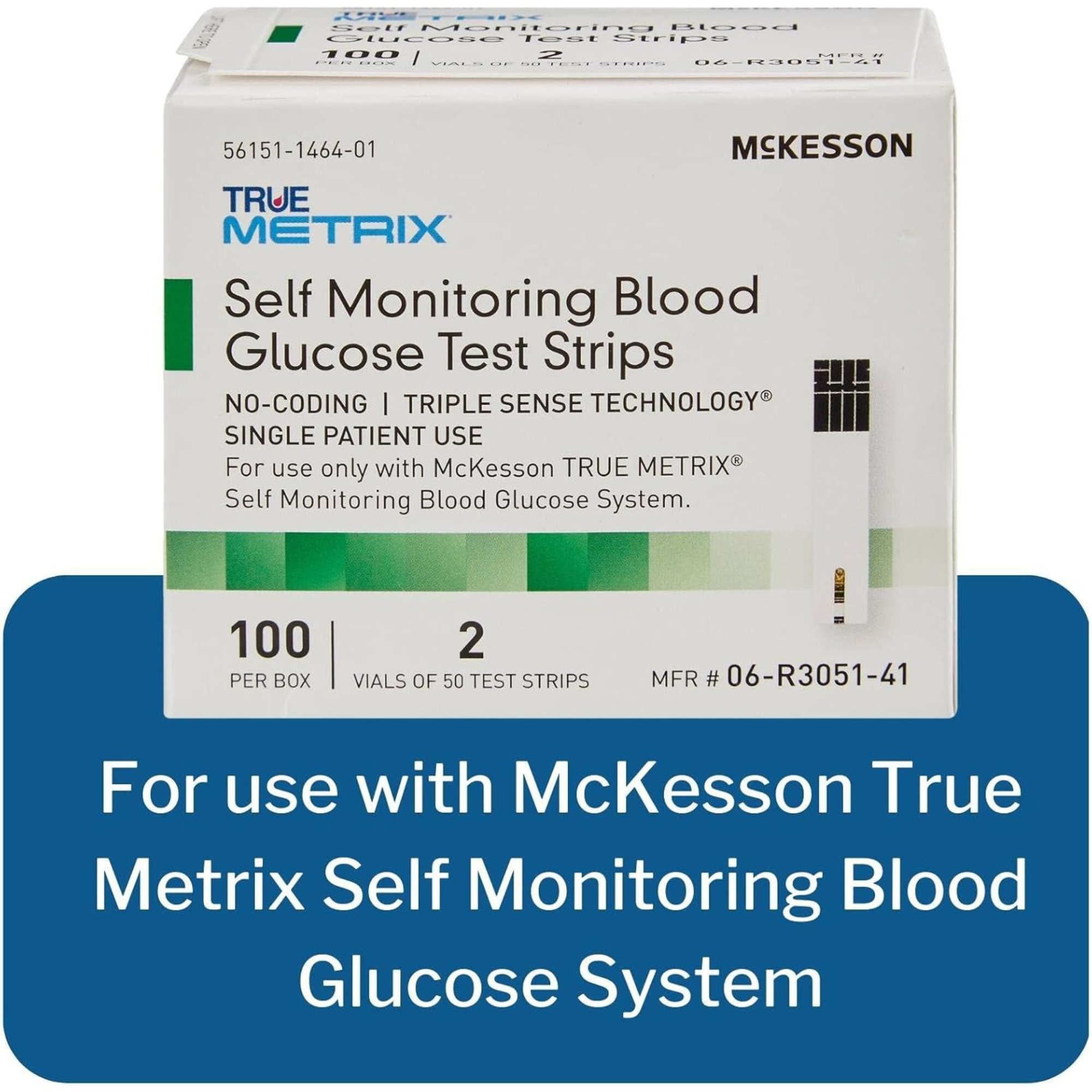 McKesson TRUE METRIX Self Monitoring Blood Glucose Test Strips