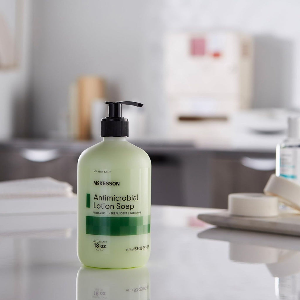McKesson Antimicrobial Lotion Soap with Aloe