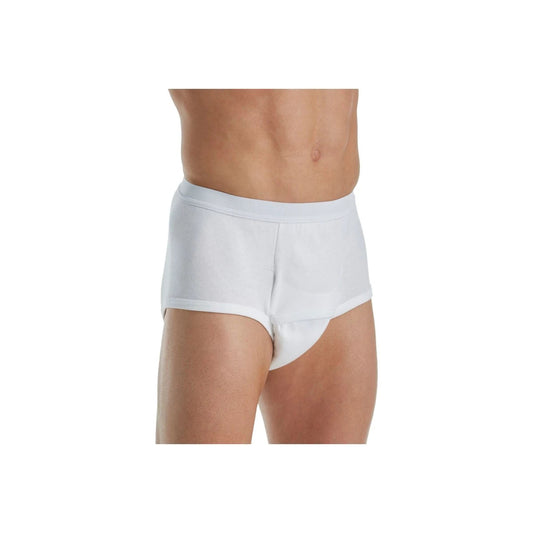 Carefor Ultra One Piece Men's Brief With Halo Shield, Medium, 34" - 36" Waist - MahaStar Adult Products