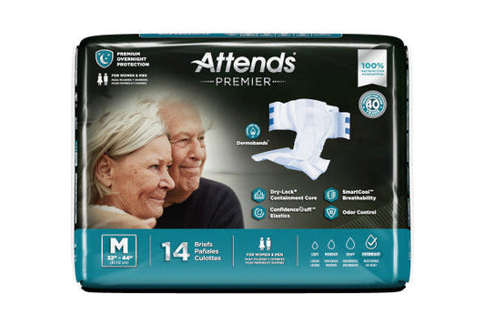 Attends Premier Brief, Medium, 32" - 44" - MahaStar Adult Products